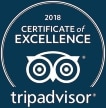 tripadvisor certificate of excellence icon