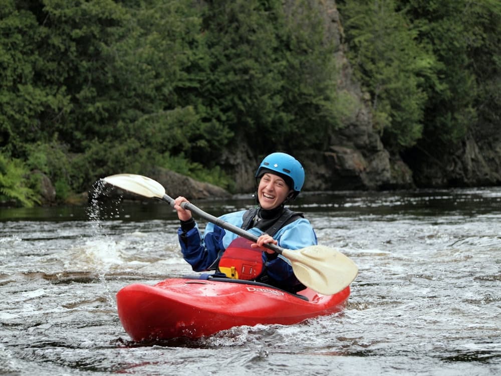 Beginner Whitewater Kayak Lesson