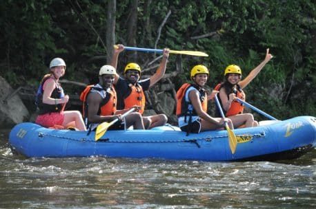 Rafting with Zoar Outdoor