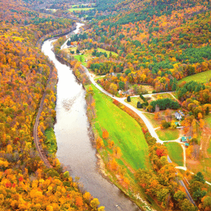 The Deerfield River in Autumn